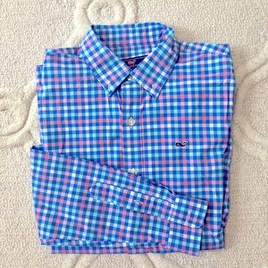 Vineyard Vines Boys Performance button down shirt